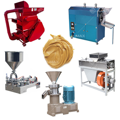 Equipamento de produção de confitura de amendoim Máquina avançada de produção de pasta de azeite para manteiga de amendoim