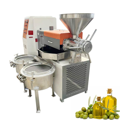 Máquina de prensagem de óleo de abacate de coco multifunção totalmente automática para alta extração