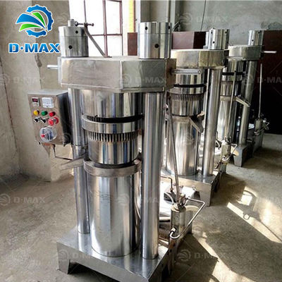 Máquina automática de extracção de óleo de sementes de linho para prensagem de sementes de óleo e produção de óleo frio