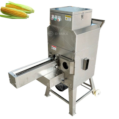 Máquina de cultivo conveniente de 100 kg Esfolador de milho doce Esfolador de casca de milho Esfolador de milho
