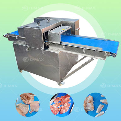 Máquina de corte de lâmina redonda industrial para carne bovina, carne de porco, frango, pato, peito