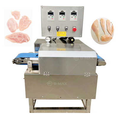 Máquina de cortar peito de frango de aço inoxidável de 78 kg Máquina de cortar carne fresca de pequena capacidade