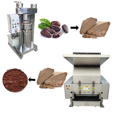 Venda Máquina de extracção de bolo de cacau Linha de produção de pó de cacau Linha de processamento de prensagem