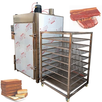 Desfrute de carne perfeitamente fumada sempre com a nossa máquina de câmara de fumo de carne avançada