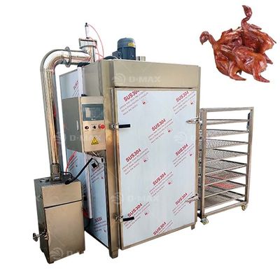 Forno de fumo de pato seco de carne de bovino picante 220V 380V 50Hz Equipamento industrial