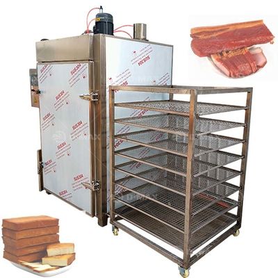 Forno de fumo de pato seco de carne de bovino picante 220V 380V 50Hz Equipamento industrial