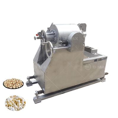 0.75kw Grão Feijão Amendoim Rice Puff Machine para linha de produção de cereais de trigo de milho puffed