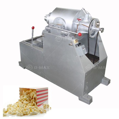 0.75kw Grão Feijão Amendoim Rice Puff Machine para linha de produção de cereais de trigo de milho puffed
