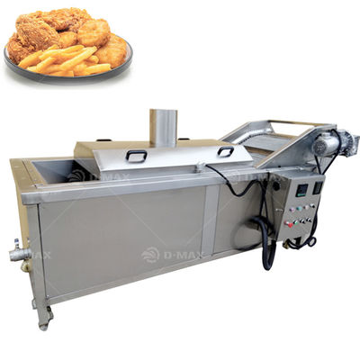 70 KG Capacidade de aquecimento a gás Batatas fritas Banana Pufed Onion Friting Machine para lanches