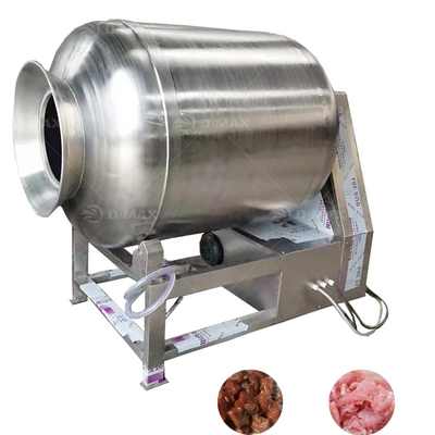 25 kg/lotação Misturador de carne a vácuo para marinagem de frango consistente e saboroso