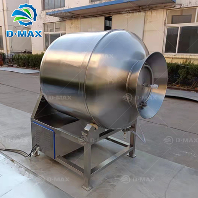 25 kg/lotação Misturador de carne a vácuo para marinagem de frango consistente e saboroso