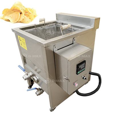 Fritadora de batatas fritas frango com faixa de temperatura 0-300 graus e fácil de operar