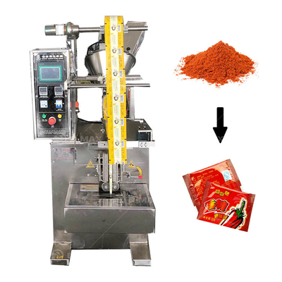Máquina de embalagem de pó seco vertical e multifunção a motor elétrico para alimentos