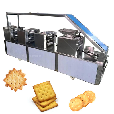 Máquina de fabricação de biscoitos de formas multifuncionais para produção automática de biscoitos