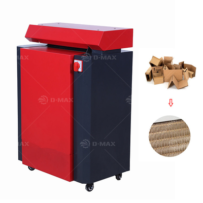Reciclagem de cartão máquina de corte de cartão corrugado com função de trituração