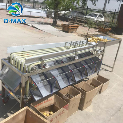 Máquina de triagem de diâmetro multifuncional para triagem eficiente de frutas e vegetais