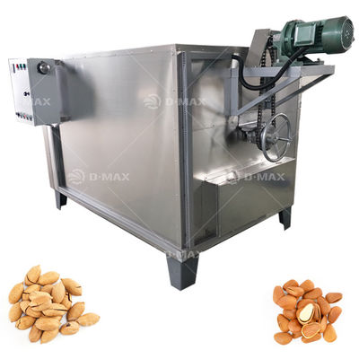 Máquina de torrefação de nozes a gás 1100W para equipamento de cozinha de snacks e nozes assadas