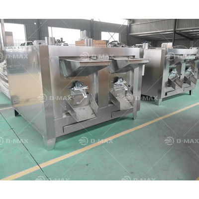 Máquina de torrefação de nozes a gás 1100W para equipamento de cozinha de snacks e nozes assadas