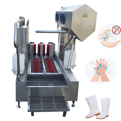 Equipamento de limpeza da estação de higiene Botas automáticas de lavagem com 6 pessoas/min