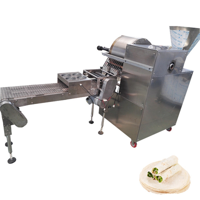 Samosa Pastry Sheet Maker Spring Roll Skin Wrapper Sheeter para produção em grande volume