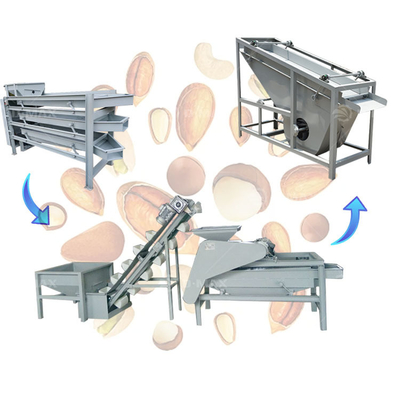 Indústria Alimentar Cracker e Máquina de Separação de Núcleo de Palma de Amêndoa com Função Automática