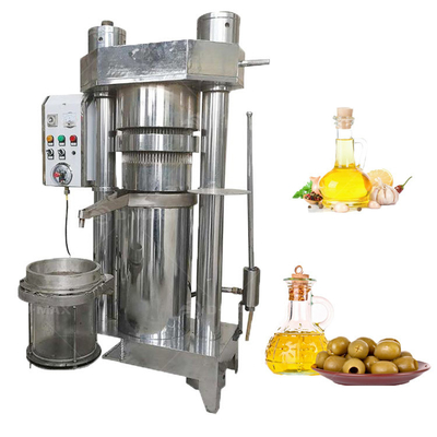 Máquina de extracção de óleo de aço inoxidável Máquina de prensagem de óleo de girassol de amendoim 840 kg Capacidade