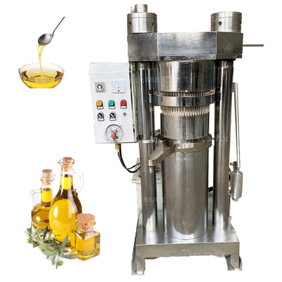 Máquina de extracção de óleo de aço inoxidável Máquina de prensagem de óleo de girassol de amendoim 840 kg Capacidade