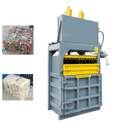 Pressão de embalagem de caixas de cartão hidráulicas para soluções horizontais de embalagem de resíduos de papel