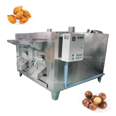 Máquina automática de torrefação de castanhas para torrefação de feijão de cacau