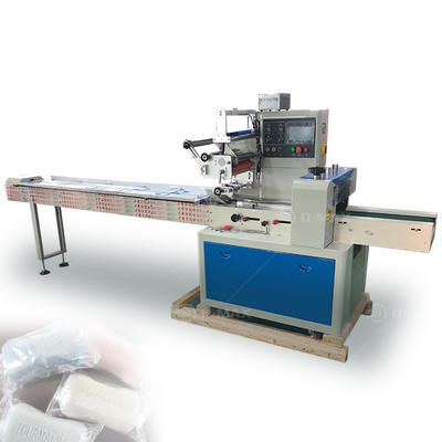 Máquina de embalagem de almofadas horizontais diretas para limpeza úmida de fraldas de bebê e guardanapos sanitários