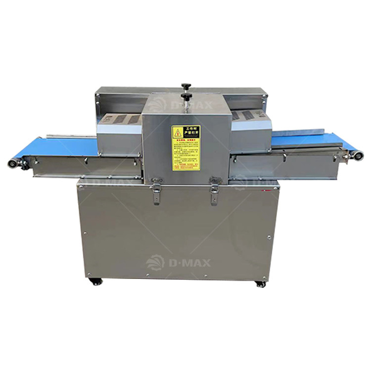 Carne fresca Máquina de cortar pedaços de carne de porco totalmente automática Máquina de cortar filé de peixe