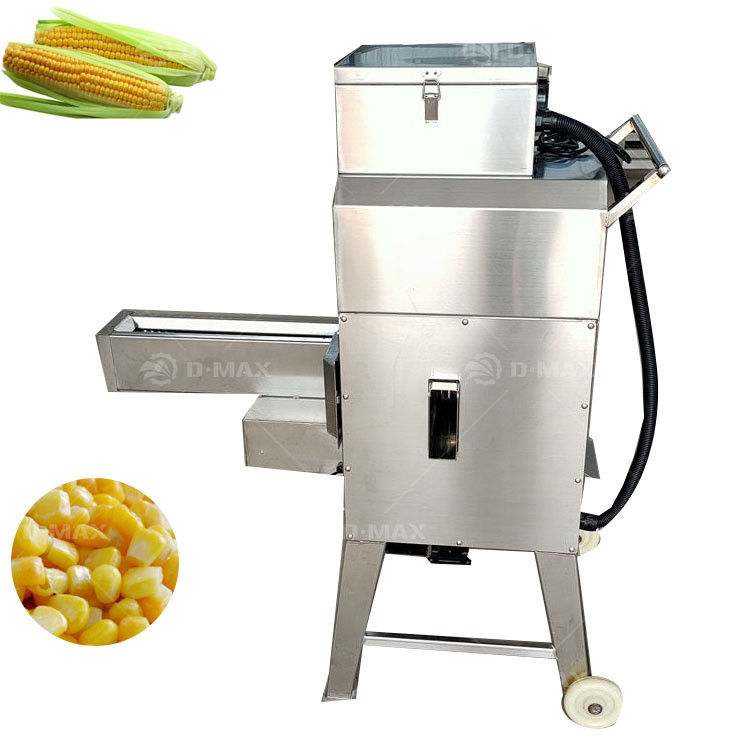 Máquina de cultivo conveniente de 100 kg Esfolador de milho doce Esfolador de casca de milho Esfolador de milho