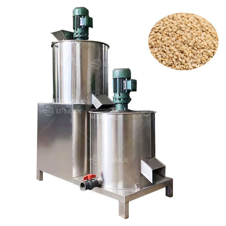 Lojas de alimentos e bebidas Máquina de descascar sésamo e Máquina de lavar e limpar sésamo