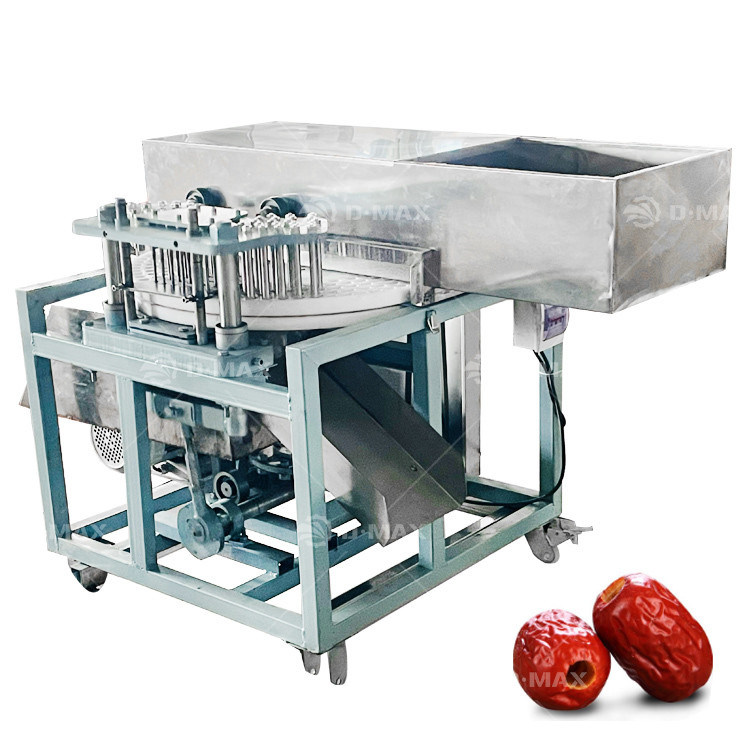 1250*1000*1150mm Dates Jujube Pitter Pitting Core Remove Machine Date Seed Remover Plum Pit Separador