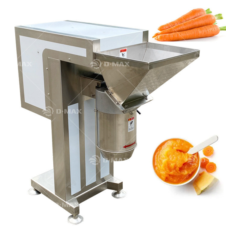 Apto para a indústria de processamento de frutas Máquina de moagem automática de puré de batata de cebola