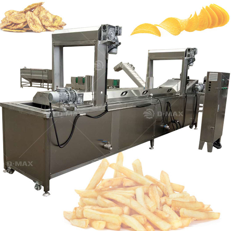 Instalação de processamento de flocos de batata de tensão 380V para produção de batatas fritas congeladas