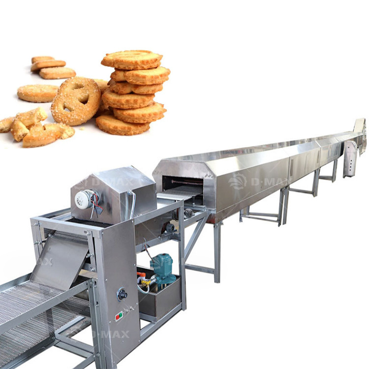 Máquina de enchimento de biscoitos de urso de 17*0,6*1,7m personalizada para máquina de fazer biscoitos de boca de cão