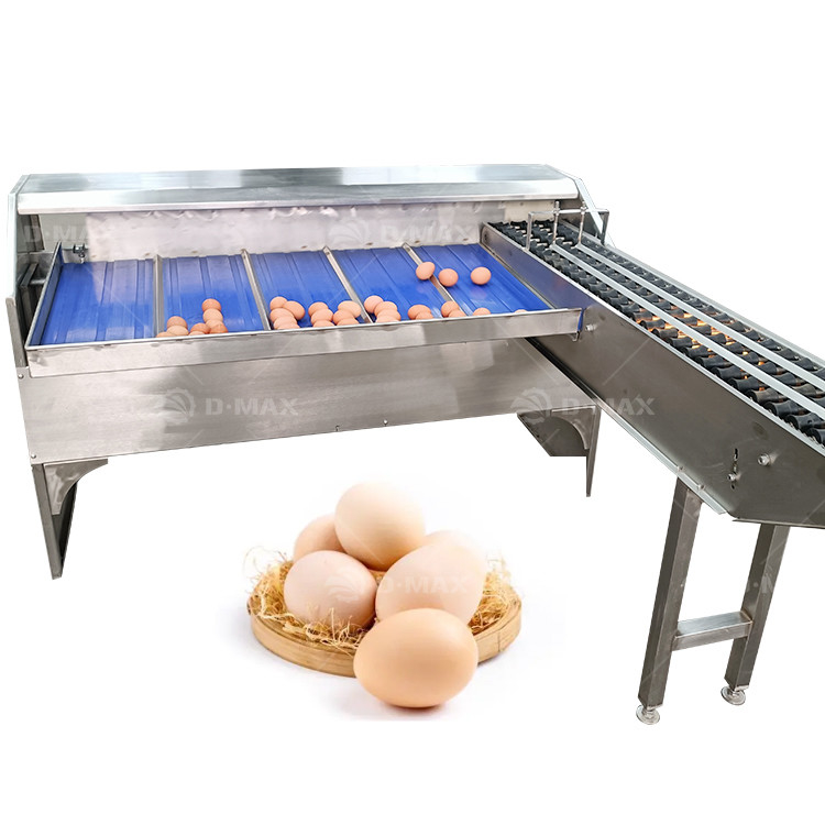 Máquina de triagem de peso de ovo de alta produtividade para fazendas de frangos
